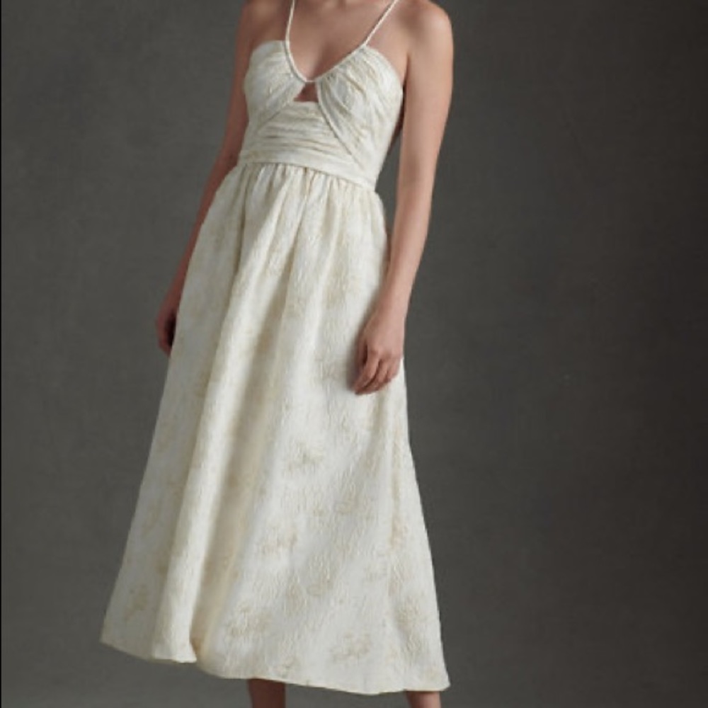 NWT Monique Lhuillier Anthropologie Bridal Dress